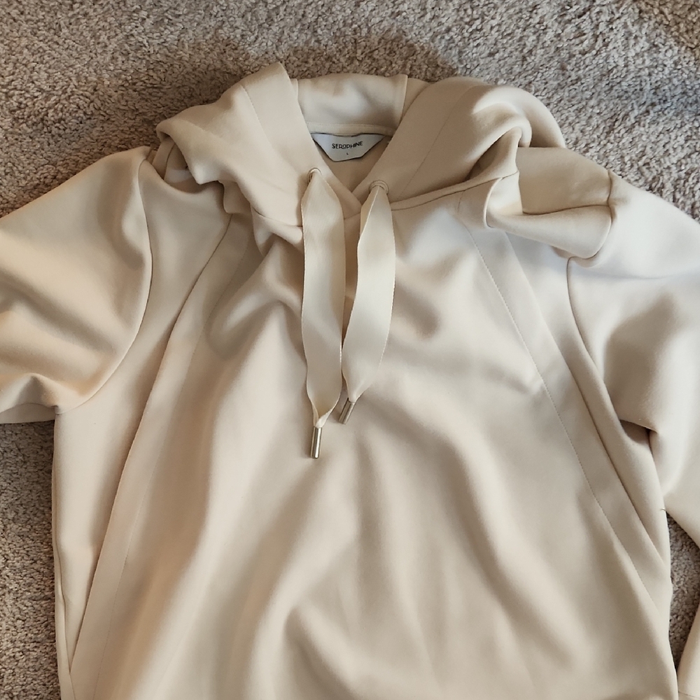 Seaphine Cream Nursing  Hoodie